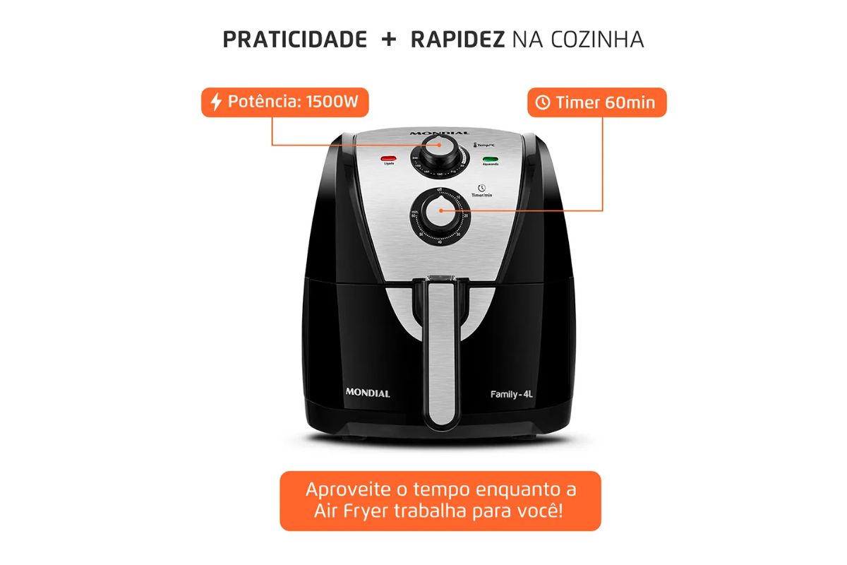Air Fryer Mondial AFN-40-BI é Boa?
