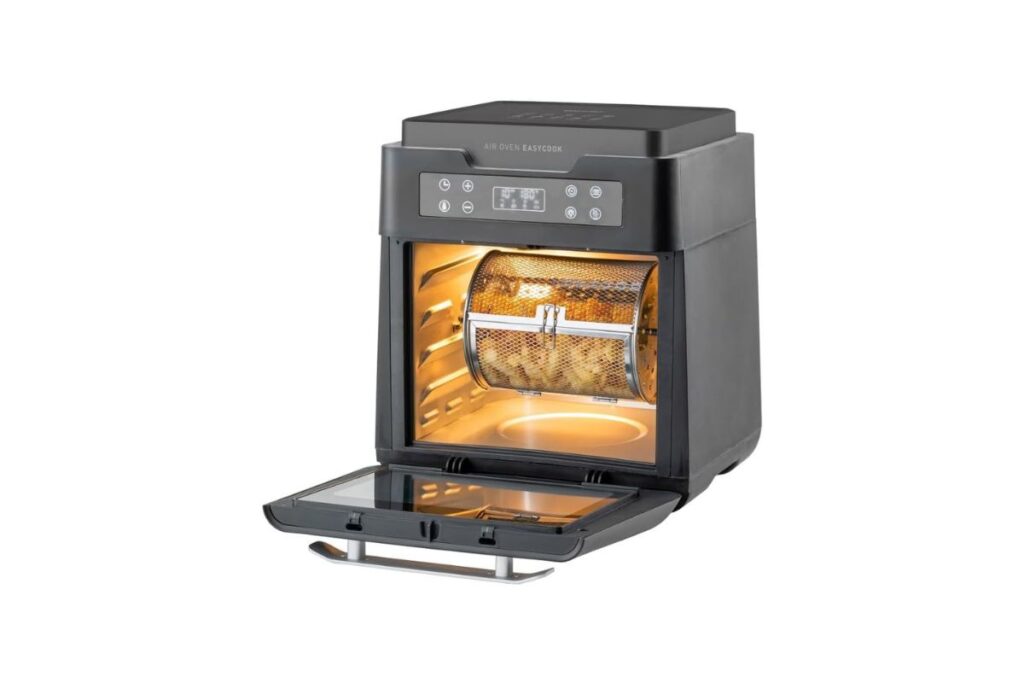 Air fryer com cesto giratorio