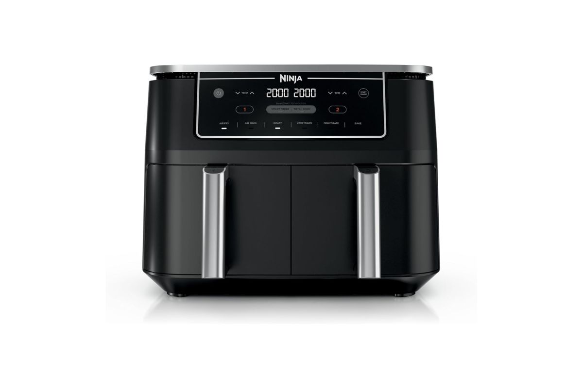 Air fryer com dois cestos